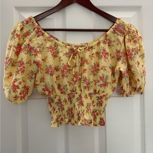 Faithful Brissa floral top